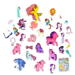 My Little Pony Collector Lot w Large Fluttershy & Minis